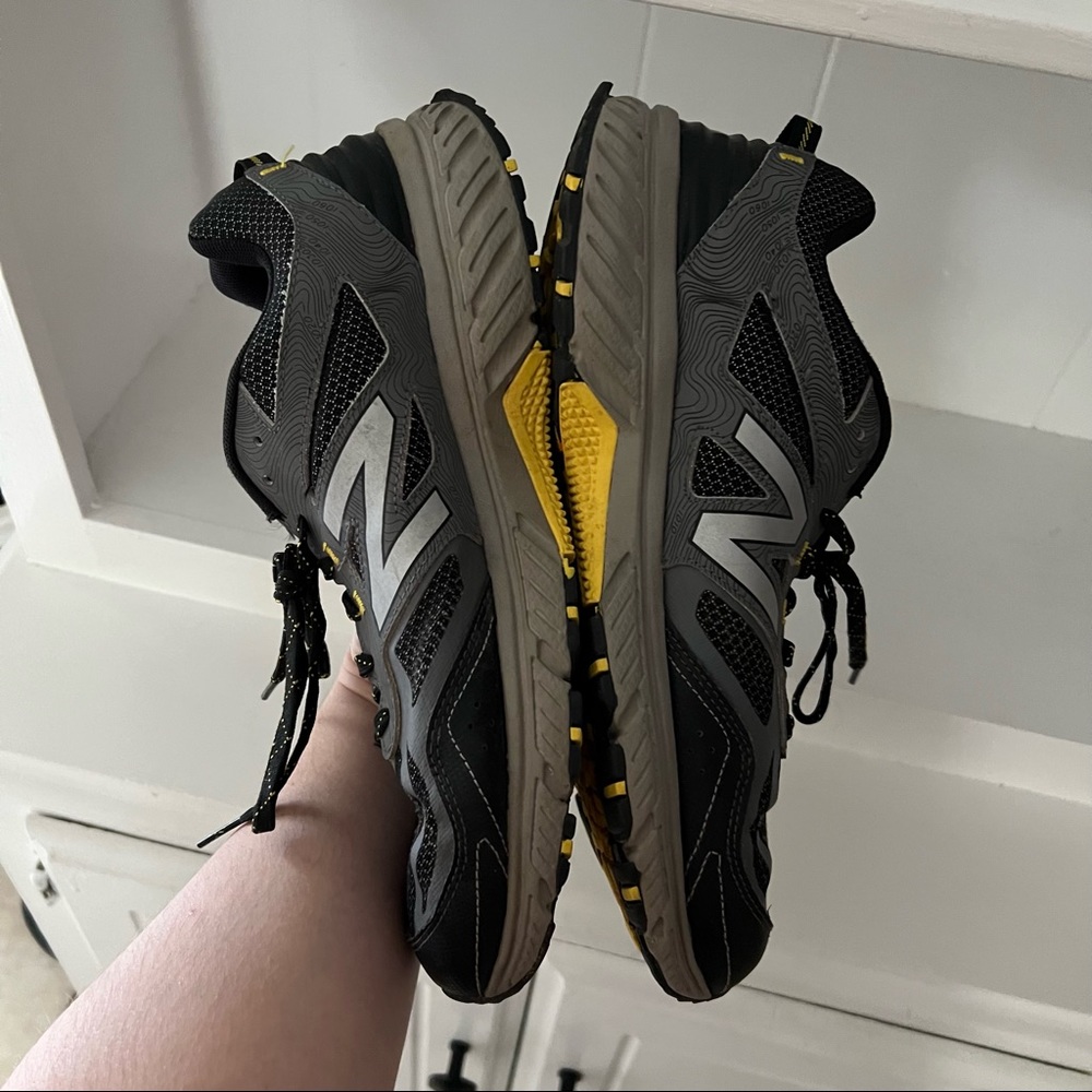 New Balance Gray 510v4 Outdoor Trail Running Sneakers - Picture 6 of 9